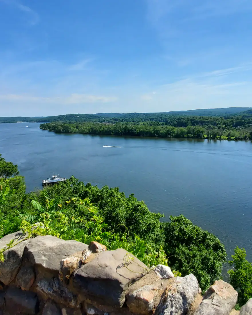 The Connecticut River from Gillette Castle State Park