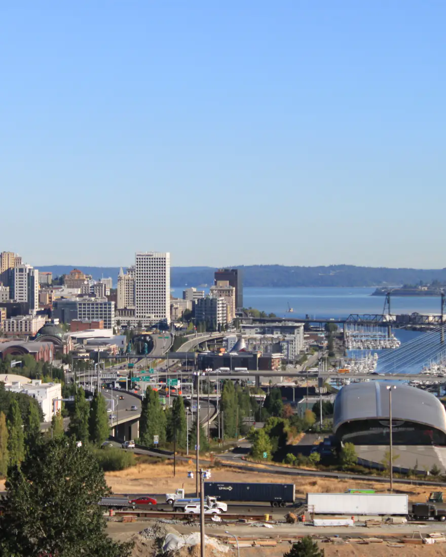 Tacoma's downtown and waterfront